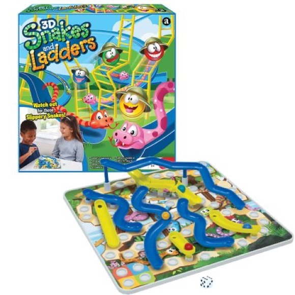 3D Snakes and Ladders Board Game-New - Picture 8 of 8